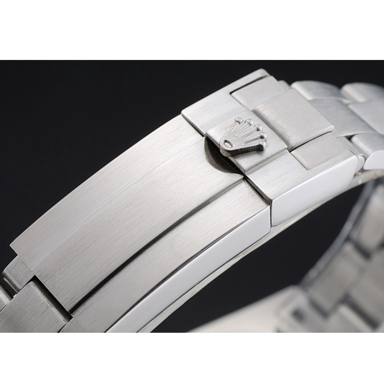 Aaa replica watch Dial Rolex White Steel Submariner Stainless Bracelet 1454152 0802